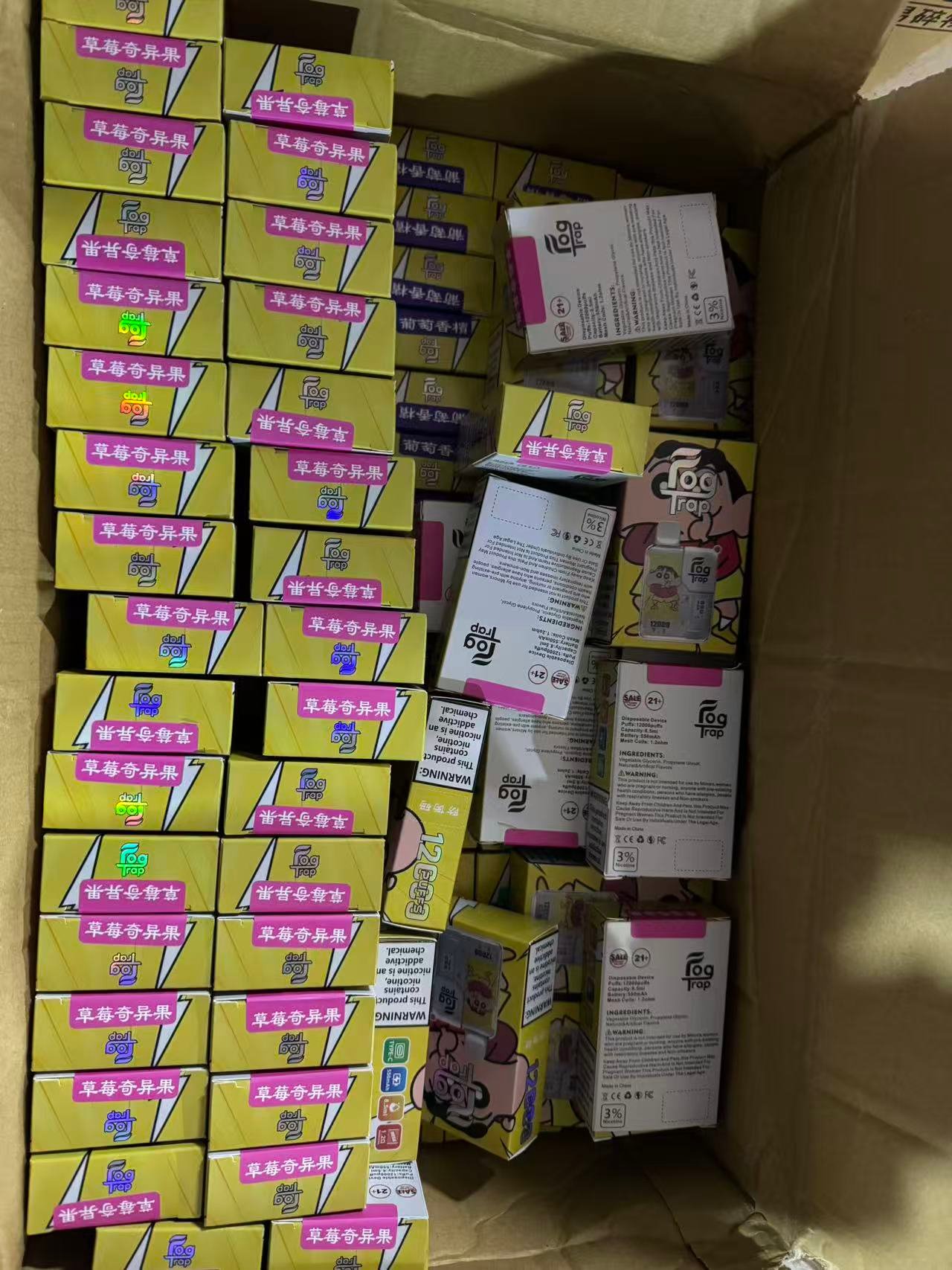 FogTrap12000口拋棄式|蠟筆小新/拉布布系列|8.5ml|MESH 網狀芯:圖片 2