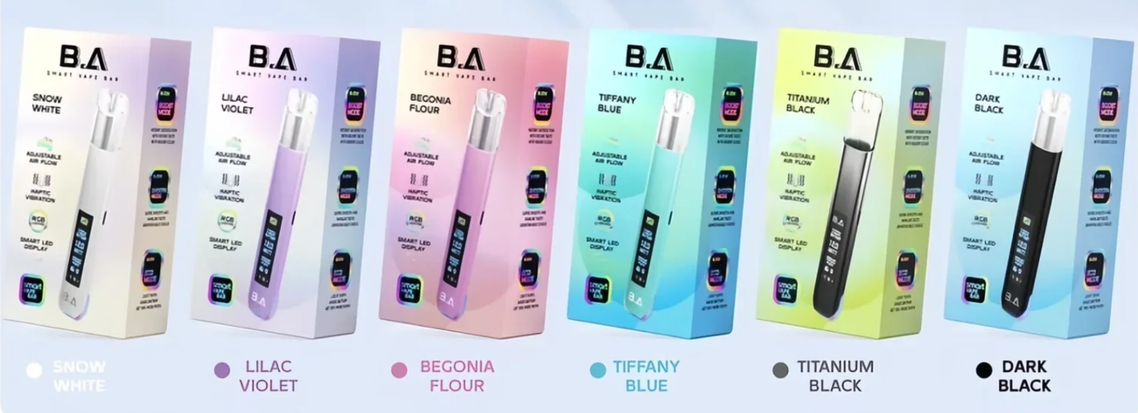 【台灣現貨】B.A主機 Smart Vape Bar BA一代主機 顯示屏煙桿:圖片 2